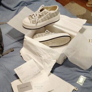 Dior White and Gray Sneakers